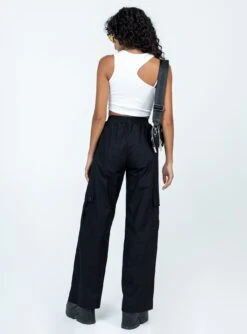 Princess Polly Lista Elastic Pocket Pants Black 10 Princess Polly Lista Elastic Pocket Pants Black -Chic Clothing Shop 4 modelinfo Ariel us2 19a6d156 e1d6 484a 88ea 9f48f770b951