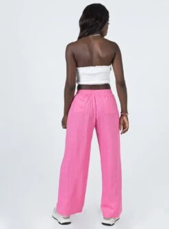 Princess Polly Louis Pants Pink -Chic Clothing Shop 4 modelinfo Cynthia US4 9885da3a e4cb 44f7 9f2d 7510bcb030c5