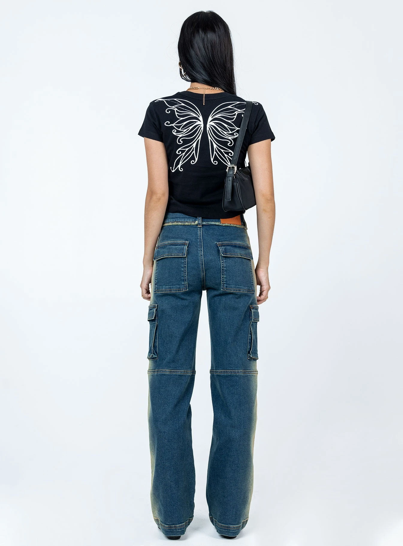 Princess Polly Pre Show Denim Jeans Mid Blue 5 Princess Polly Pre Show Denim Jeans Mid Blue - Image 5