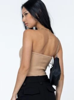 Princess Polly Tatum Strapless Top Beige 10 Princess Polly Tatum Strapless Top Beige -Chic Clothing Shop 4 modelinfo Natasha us0 b74f06ed 1ccb 4e54 a89d 8a15ea3a9802
