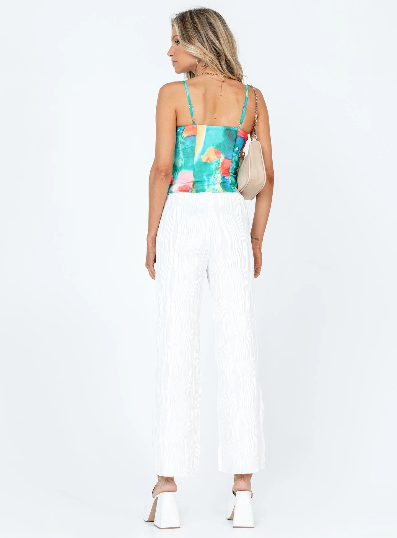 Princess Polly Bettina Pants Cream 5 Princess Polly Bettina Pants Cream - Image 5