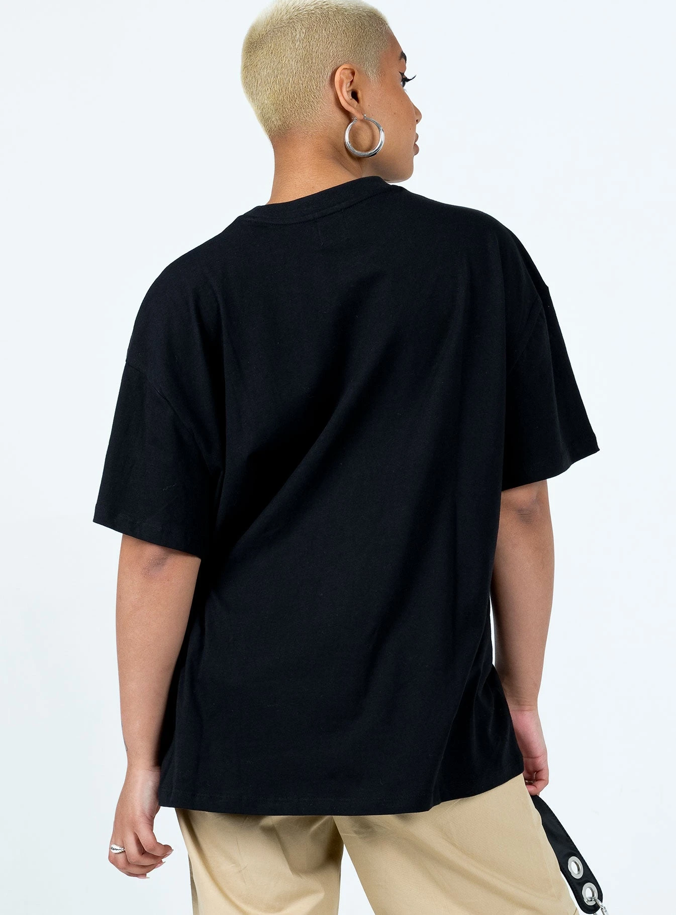 Recording Oversize Tee Black 5 Recording Oversize Tee Black - Image 5
