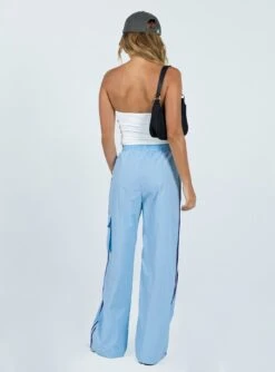 Sicilian Cargo Pants Blue 10 Sicilian Cargo Pants Blue -Chic Clothing Shop 4 modelinfo Saskia us2 debd5f4a d1c0 4803 993f 60f80c74d61a