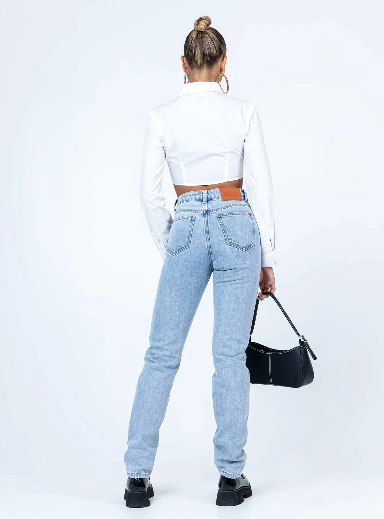 Princess Polly Zamora Straight Leg Denim Jeans 6 Princess Polly Zamora Straight Leg Denim Jeans - Image 6