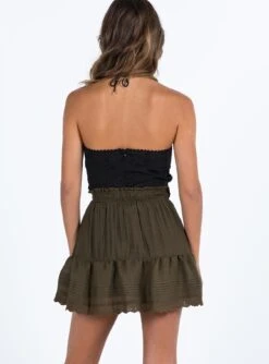 Princess Polly Wandan Mini Skirt Brown -Chic Clothing Shop 4 modelinfo elise us2 c7d255f4 da40 458e 83fe 6c0aaf2411dc