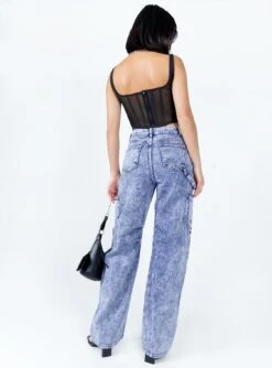 Miami Vice Pant Dark Wash Denim -Chic Clothing Shop 4 modelinfo elle us4 6fd93af3 cb3a 434b a8a7 89af1888efea