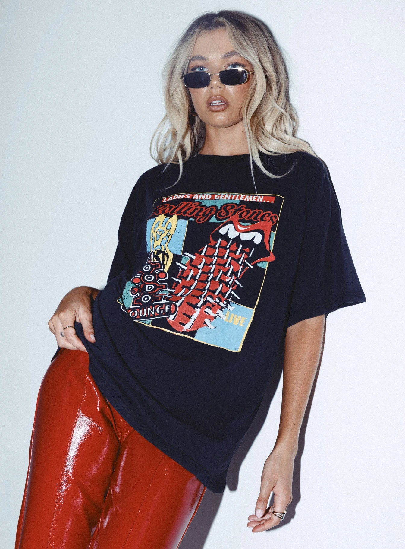 Princess Polly The Rolling Stones Voodoo Lounge Tee Black 4 Princess Polly The Rolling Stones Voodoo Lounge Tee Black - Image 4