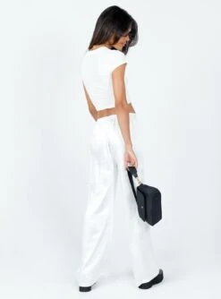 Princess Polly Nixie Pants White -Chic Clothing Shop 4 modelinfo jess us2 327acfaa 128b 43e7 81d3 38e78e4ca5be