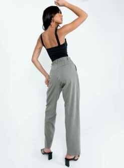 Princess Polly Codi Pants Grey -Chic Clothing Shop 4 modelinfo josephine us2 1625b4c5 6463 48cd 8a2f dd222fbaa947