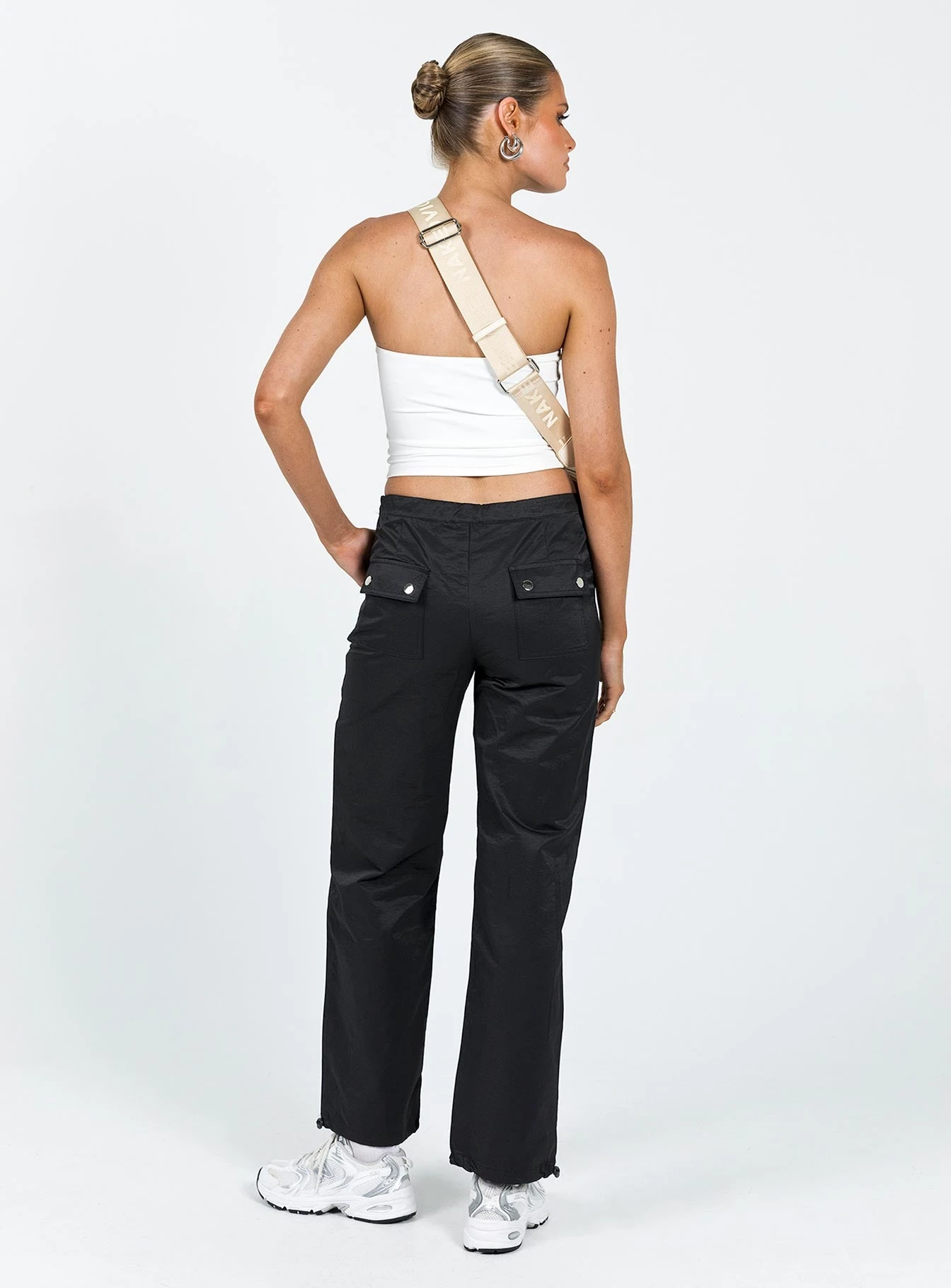 Princess Polly Macmillan Pants Black 4 Princess Polly Macmillan Pants Black - Image 4