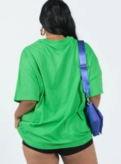 St Tropez Tee Green -Chic Clothing Shop 4 modelinfo rheanna us8 09e41838 87c5 451a 9b1e 74d7beadbd17