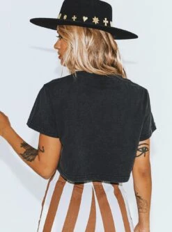 The Rolling Stones Jet Plane Crop Tee -Chic Clothing Shop 4 19fe9cef 0745 4377 bd9f cbf444ad5e45