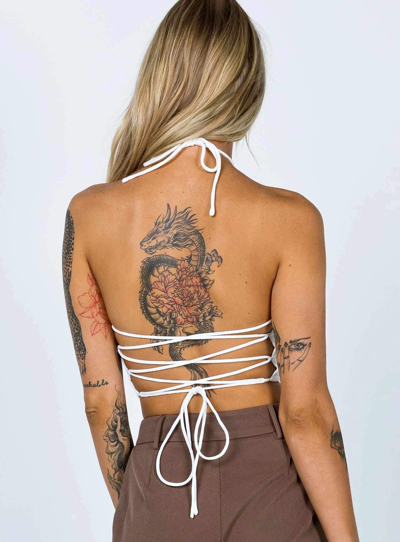 Princess Polly Matilda Top White 5 Princess Polly Matilda Top White - Image 5