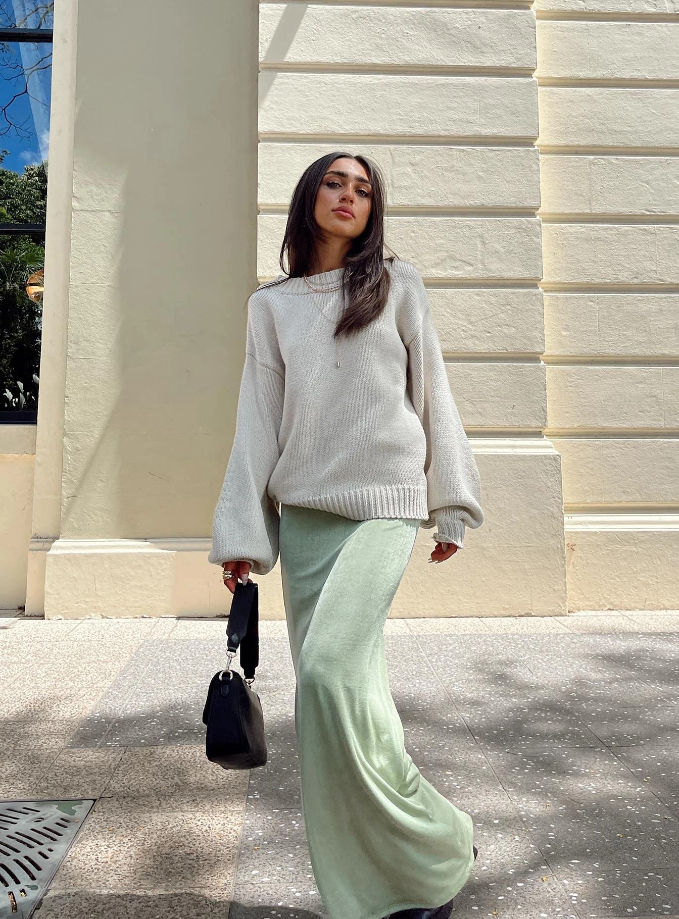 Princess Polly Harriette Maxi Skirt Sage 9 Princess Polly Harriette Maxi Skirt Sage - Image 9