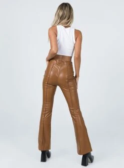 Princess Polly Braden Pants Brown -Chic Clothing Shop 4 4f35cafc 0a5f 4b25 a334 e37316722f56