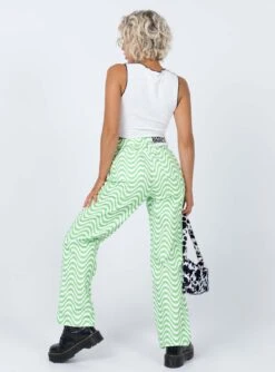 The Ragged Priest Prism Jeans Green -Chic Clothing Shop 4 98828942 f9ad 4284 8a2d 3352e80a1385