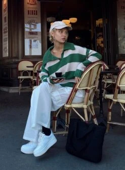 Princess Polly Lista Elastic Pocket Pants White -Chic Clothing Shop 5 modelinfo Nika us2 9188bbb1 797e 487d 925d 58f6a90d991c