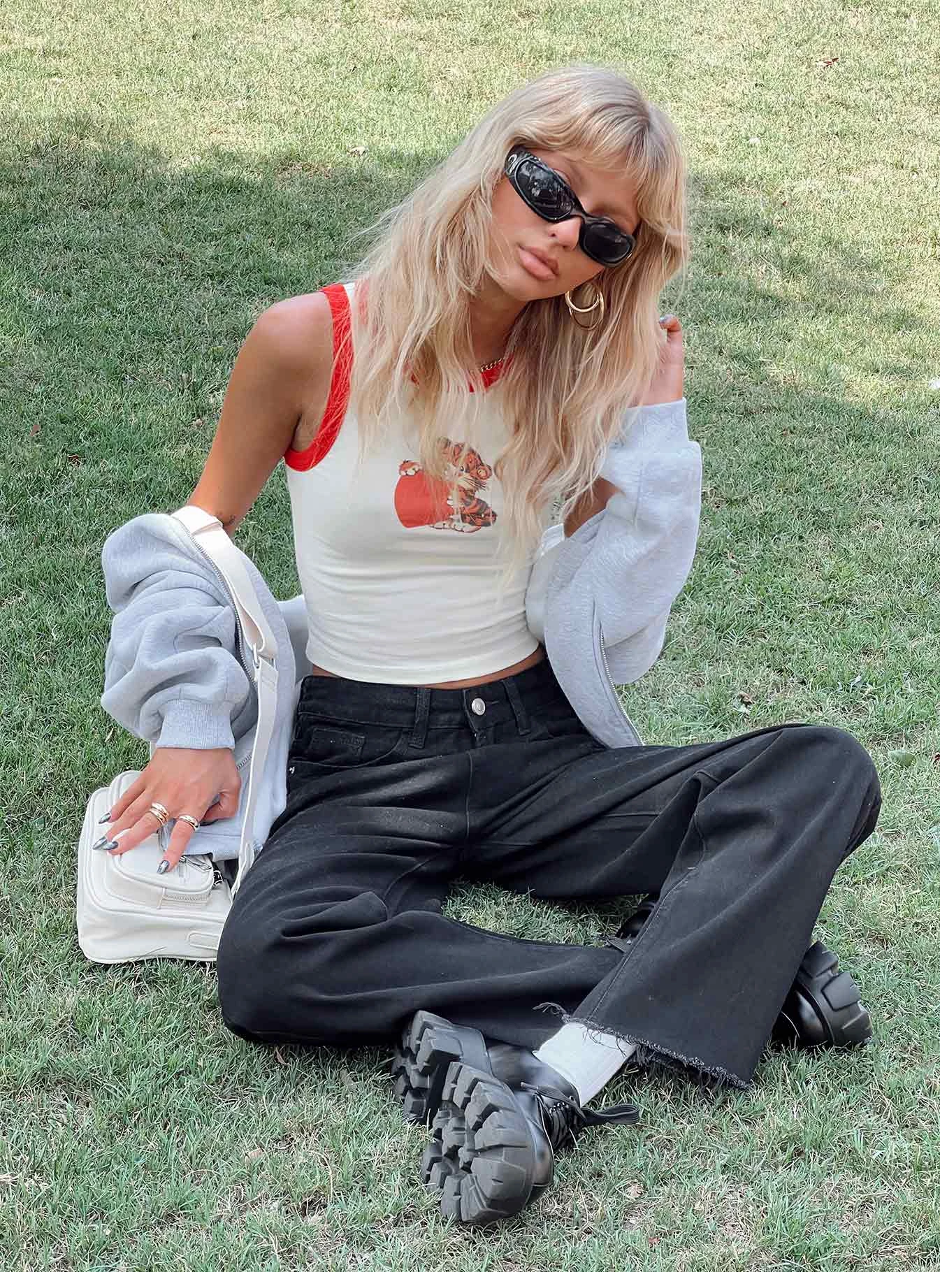 Princess Polly Baby Tiger Love Tank Cream 8 Princess Polly Baby Tiger Love Tank Cream - Image 8