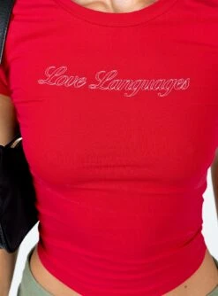 Princess Polly Love Language Tee Red 13 Princess Polly Love Language Tee Red -Chic Clothing Shop 5 modelinfo emma us2 54e7b433 7ae1 47a1 8950 f116d2aae92b