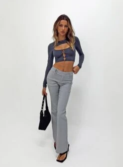 Princess Polly Ziranda Pants Grey 11 Princess Polly Ziranda Pants Grey -Chic Clothing Shop 5 modelinfo kinsey us2 78341864 46b0 4cad 9fb9 9b3a4b0c77f3