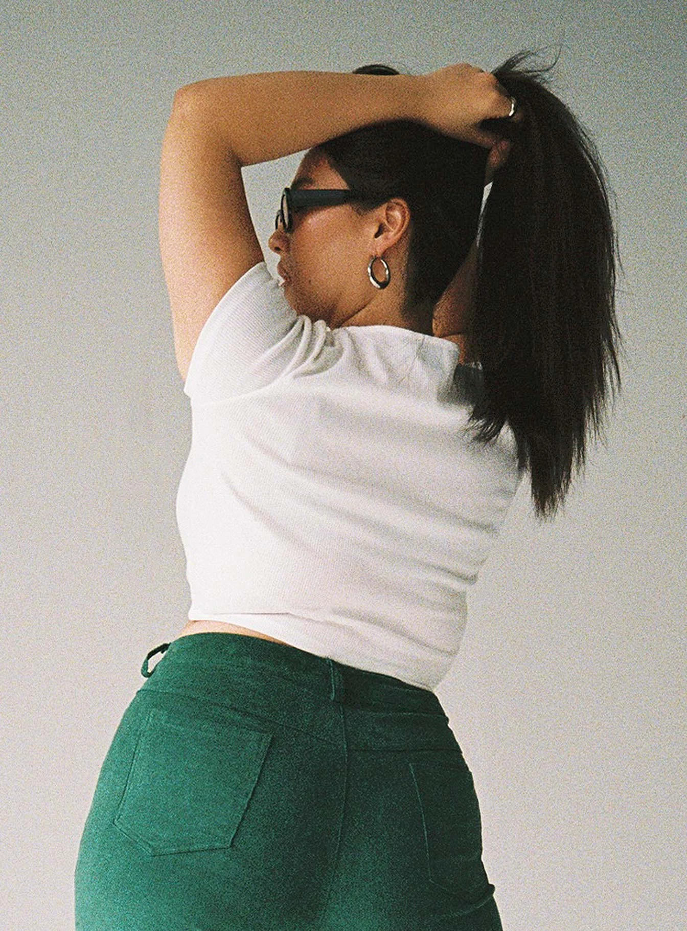 Dragon Crop Top White Curve 5 Dragon Crop Top White Curve - Image 5