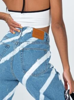 Princess Polly Sarah Denim Jeans -Chic Clothing Shop 5 0fa96291 17ad 4c24 a049 5d45d0c4a3fd