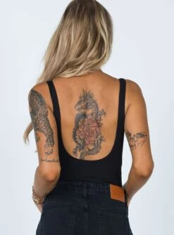 Princess Polly Yolando Bodysuit Black -Chic Clothing Shop 5 4550d33d add2 46f8 a614 6867c68fae22