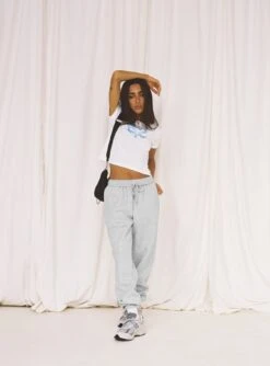 Take Care Charity Baby Tee White -Chic Clothing Shop 6 modelinfo camelia us2 4e1c5427 269f 44a9 80fd 6791d11f06fe