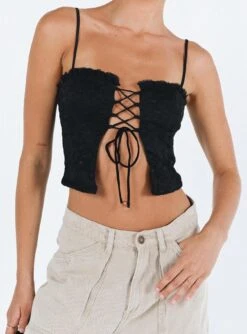 Princess Polly Marloe Top Black 14 Princess Polly Marloe Top Black -Chic Clothing Shop 6 modelinfo kiana us2 jpg 3d021ad9 639f 4d73 a562 2c500ce5d547