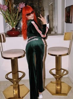 Princess Polly Don't Be Dramatic Velour Track Pants Green 11 Princess Polly Don't Be Dramatic Velour Track Pants Green -Chic Clothing Shop 6 b5523eb6 46b4 43fb 9289 3a9abf0f23e0