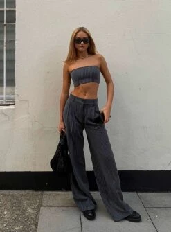 JGR & STN Bella Slouch Trouser Grey -Chic Clothing Shop 6 bb25ffc8 8ad2 42ed ba22 20b0072cd105