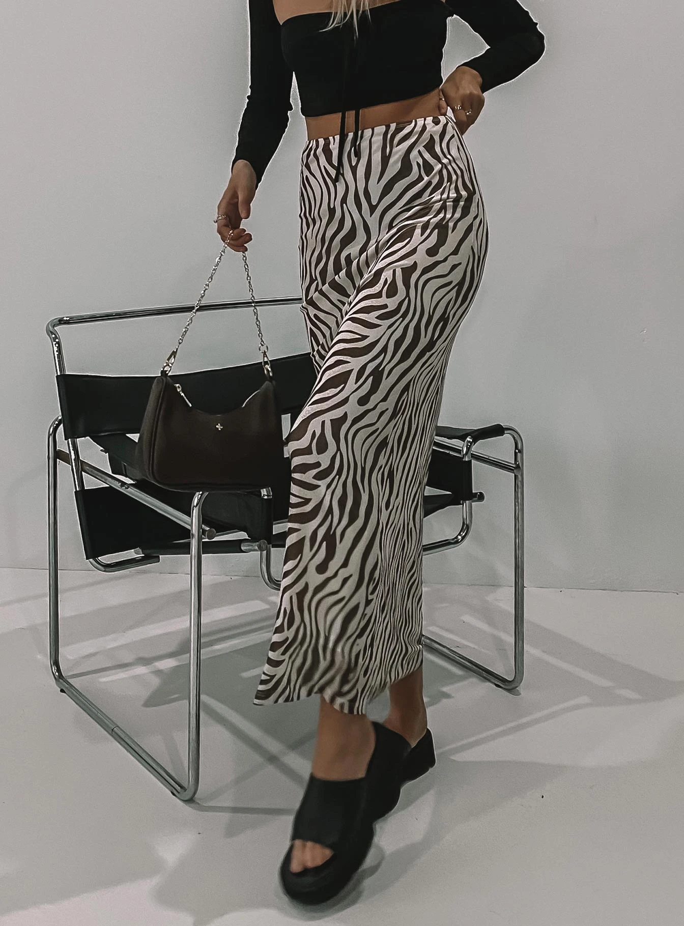 Princess Polly Aiesha Maxi Skirt Beige 1 Princess Polly Aiesha Maxi Skirt Beige