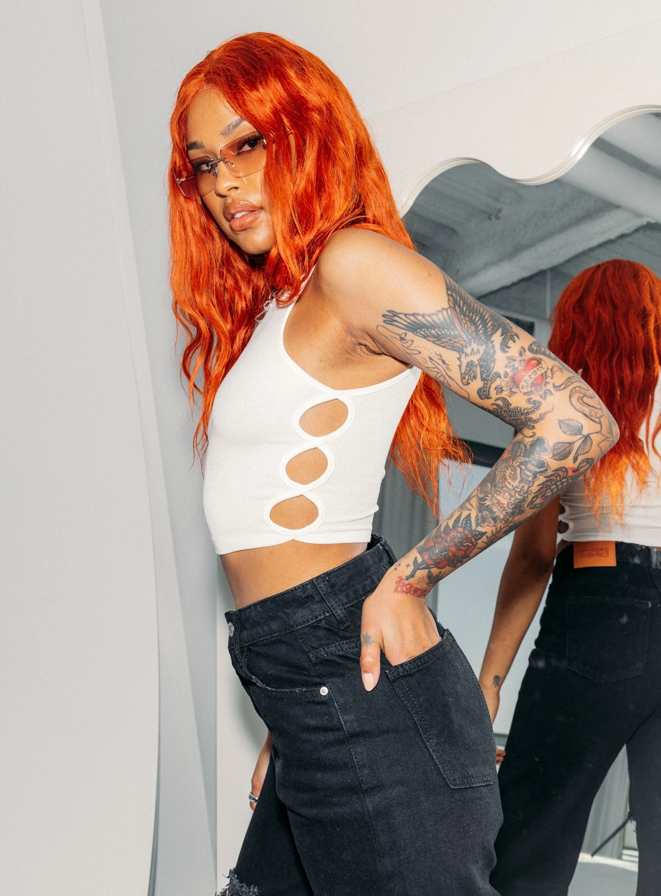 Princess Polly Aster Top White 6 Princess Polly Aster Top White - Image 6