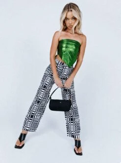 Princess Polly Brandie Pants Multi -Chic Clothing Shop Brandie Pants Multi 2