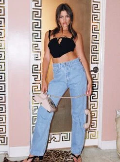 Princess Polly California Mid-Rise Denim Jeans -Chic Clothing Shop CALIFORNIA MID RISE DENIM JEANS ee1b48ad fd32 42d4 9d71 33a1f4dee328