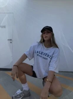 Princess Polly California Tee Grey 12 Princess Polly California Tee Grey -Chic Clothing Shop CALIFORNIA TEE GREY