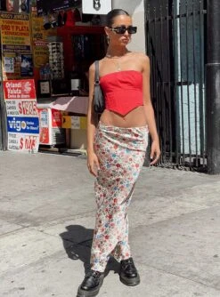 Princess Polly Celena Maxi Skirt Floral