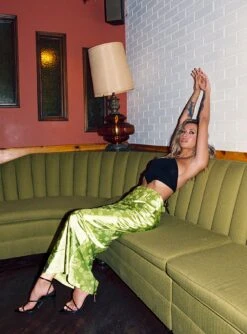 Princess Polly Hailey Midi Skirt Green 17 Princess Polly Hailey Midi Skirt Green -Chic Clothing Shop HAILEYMIDISKIRTGREEN