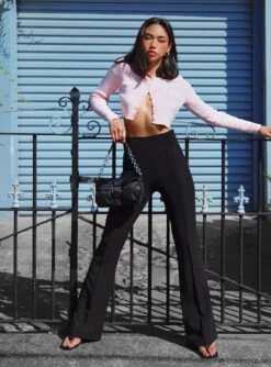 Princess Polly Jensen Pants Black