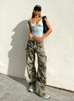 Princess Polly Miami Vice Pants Camo
