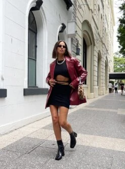 Princess Polly Dom Mini Skirt Black -Chic Clothing Shop SARADA TANK TOP DOM MINI SKIRT BLACK 9db530a5 de9d 47af b1a1 8382013d2a4c