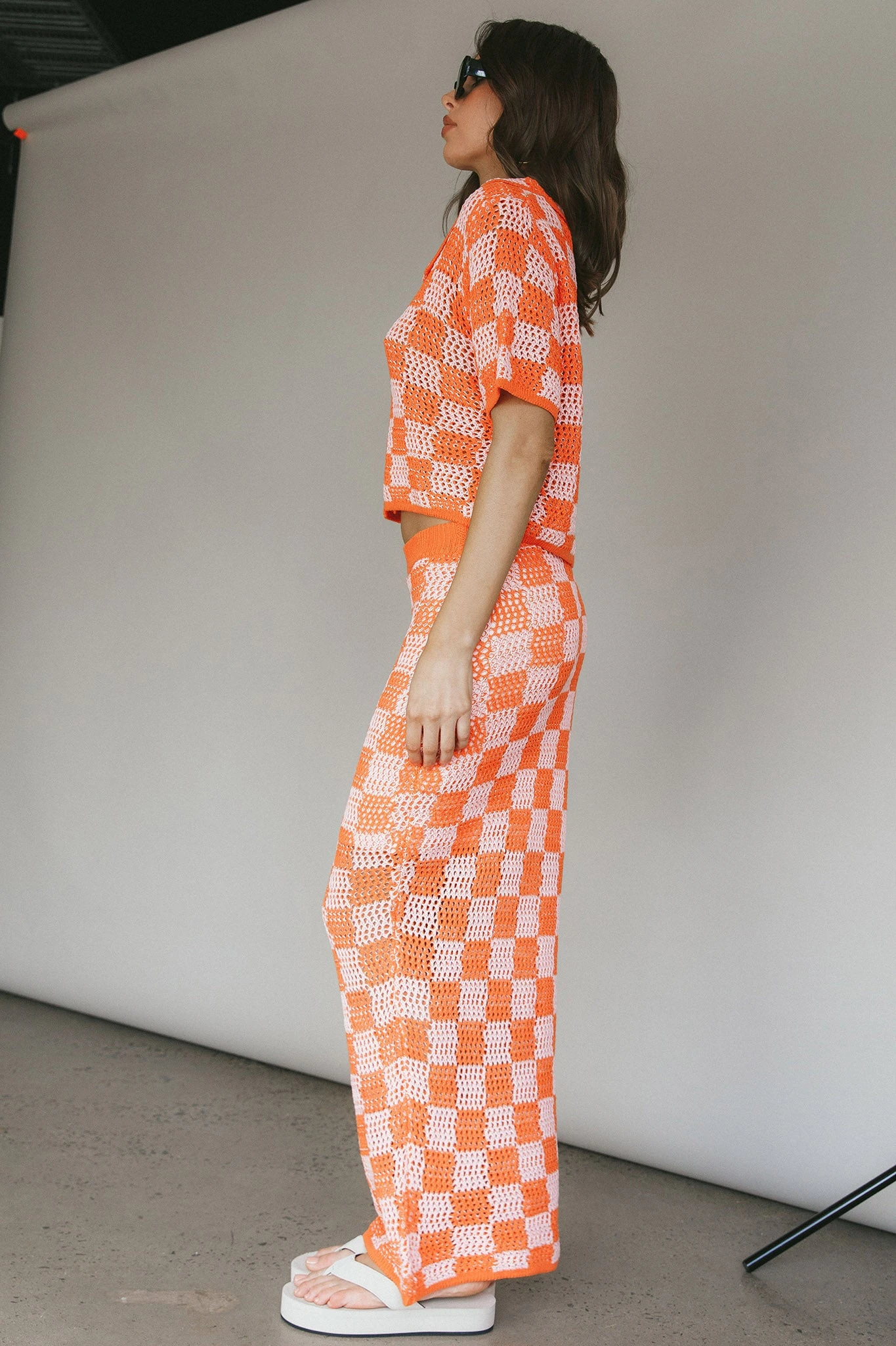 Byron Bay Crochet Buttoned Top Sunset 12 Byron Bay Crochet Buttoned Top Sunset - Image 12