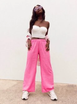Princess Polly Louis Pants Pink