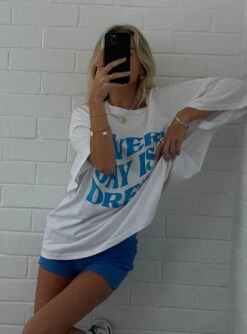 Every Day Oversize Tee White