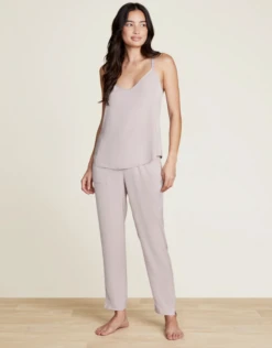 Barefoot Dreams Washed Satin Tank & Pant Set