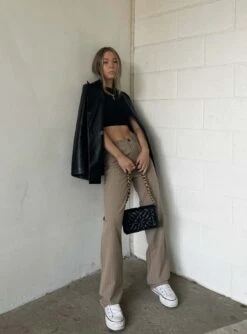 Princess Polly Titius Pants Beige