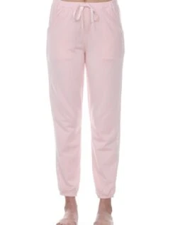 PJ Harlow Blair French Terry Sweat Pant With Satin Trim