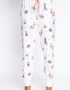 PJ Salvage Jam Pant Let's Dance Ivory