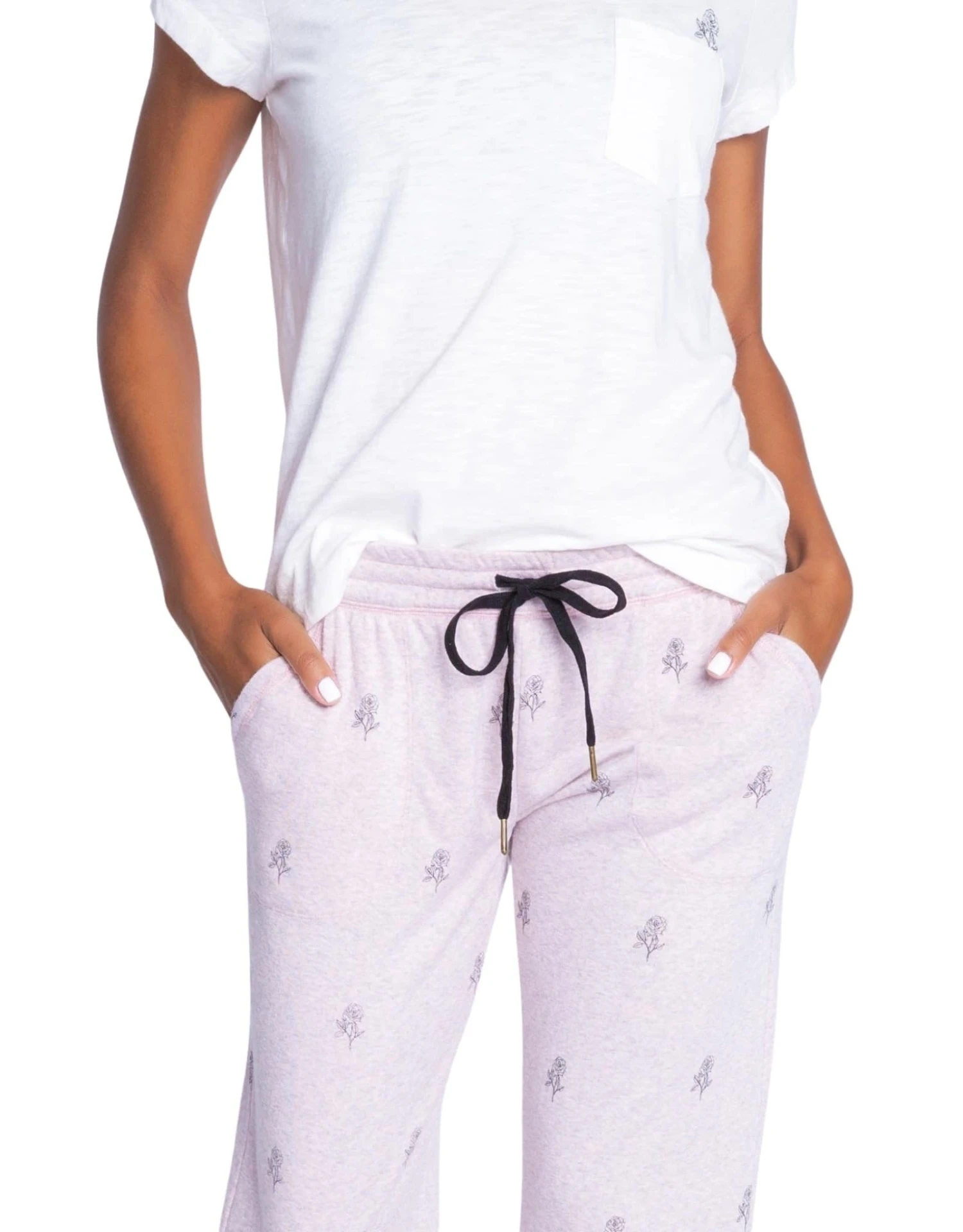 PJ Salvage Lily Rose Banded Pant 2 PJ Salvage Lily Rose Banded Pant - Image 2