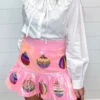 Queen Of Sparkles Pink Ornament Skirt